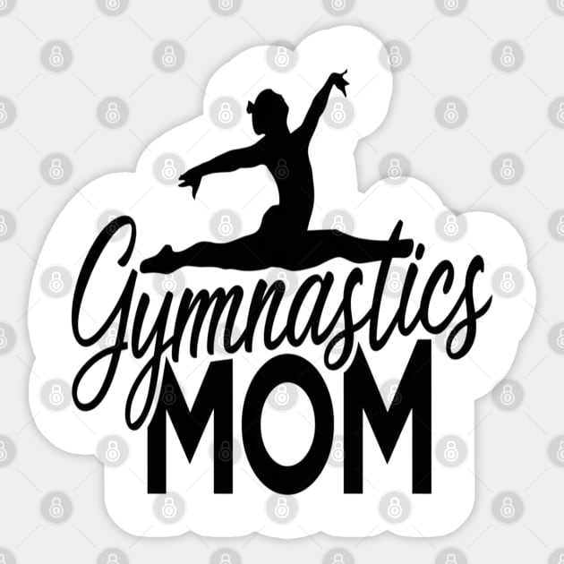 Gymnastics Mom Sticker by Hunter_c4 "Click here to uncover more designs"